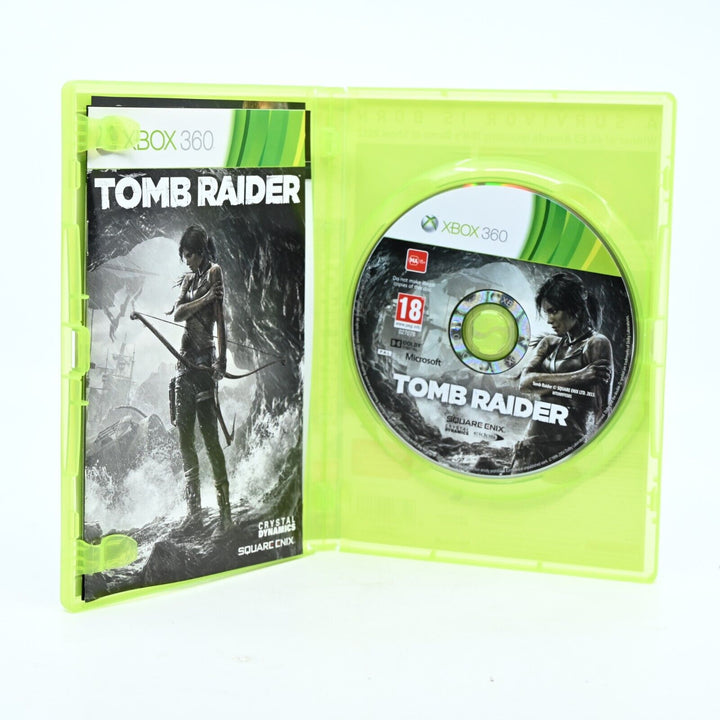 Tomb Raider - Xbox 360 Game + Manual - PAL - MINT DISC!