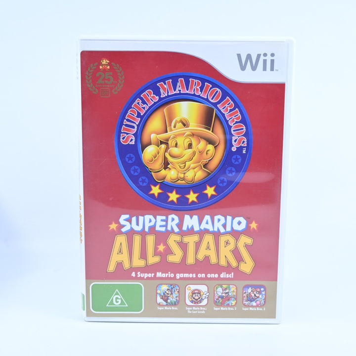 Super Mario All Stars 25th Anniversary - Nintendo Wii Game + Manual - PAL