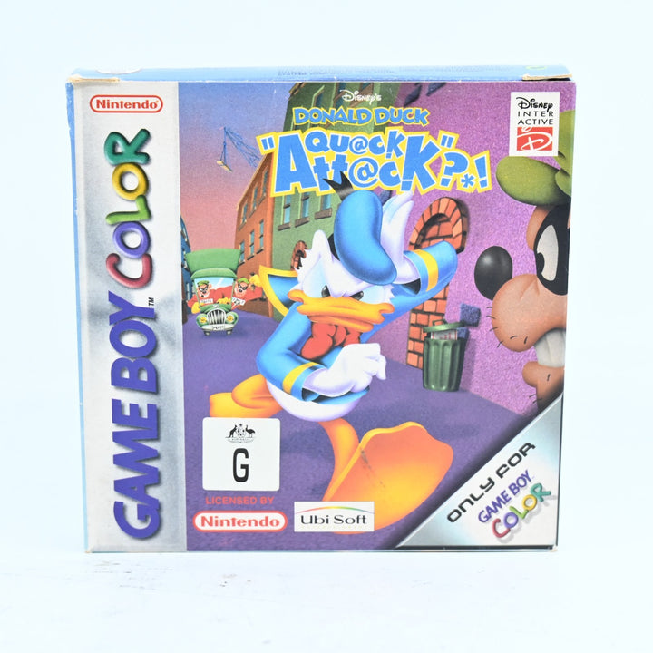 Donald Duck: Quack Attack - Nintendo Gameboy Color Boxed Game - No Manual