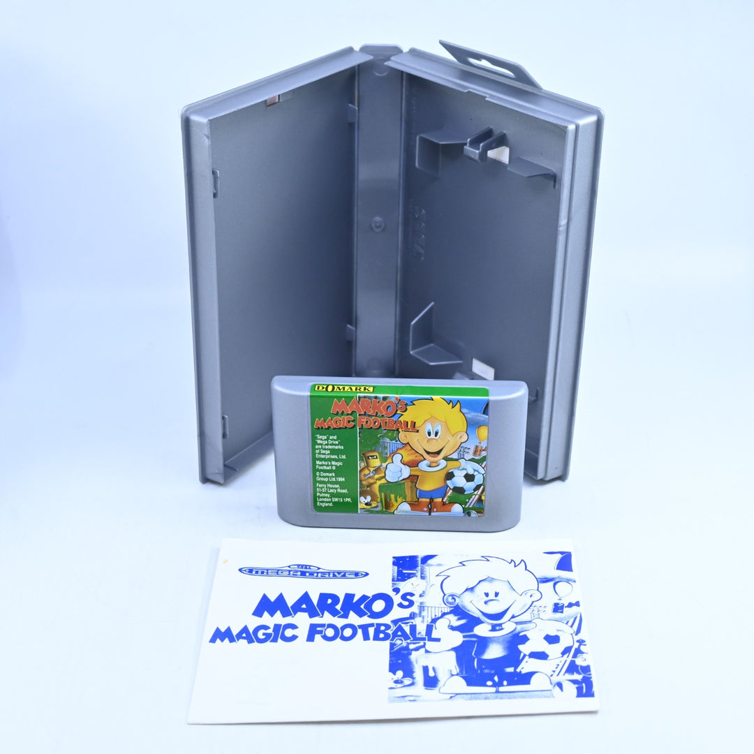 Marko's Magic Football - Sega Mega Drive Game + Manual - PAL - FREE POST!