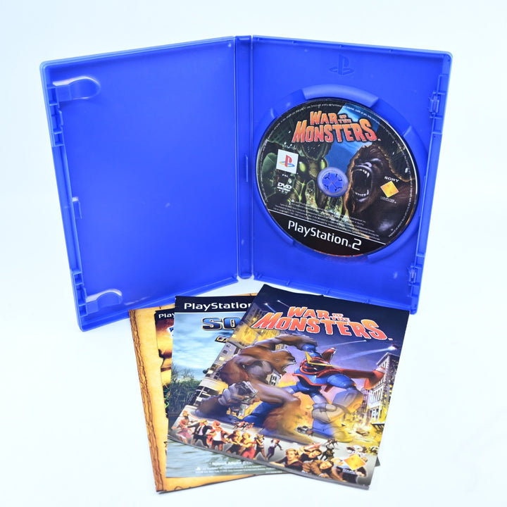 War of the Monsters - Sony Playstation 2 / PS2 Game + Manual - PAL - MINT DISC!