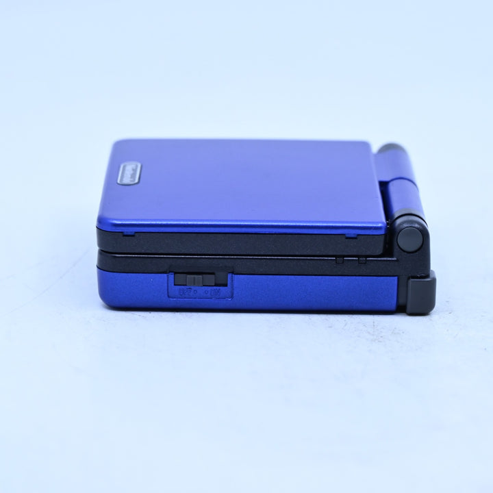 Blue / Black Reshell - AGS-001 - Nintendo Gameboy Advance / GBA SP Console