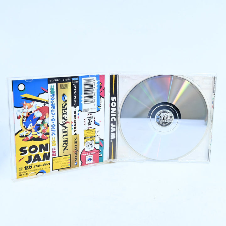 Sonic Jam - Sega Saturn Game + Manual - NTSC-J - MINT DISC!