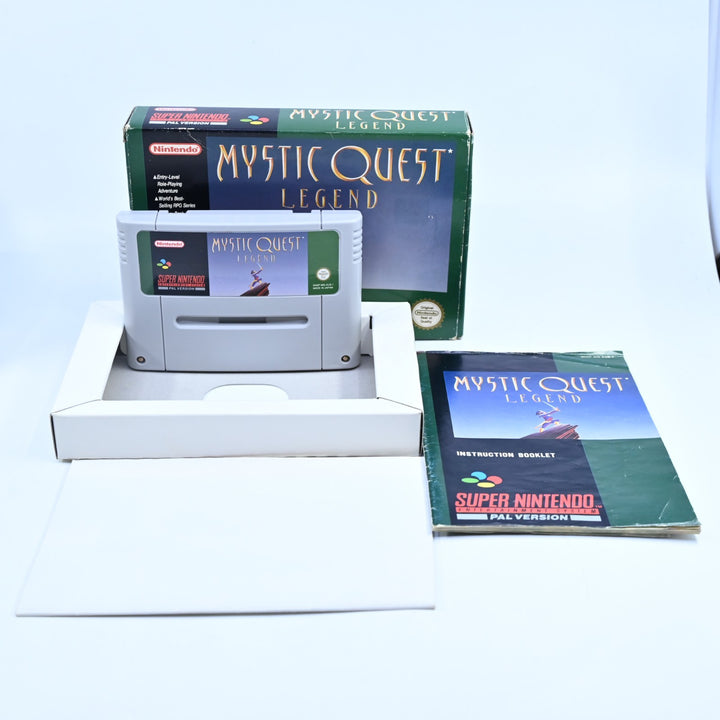 Mystic Quest Legend - Super Nintendo / SNES Boxed Game - PAL - FREE POST!