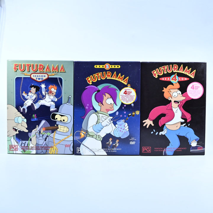Futurama - Complete Series Seasons 1-8 + 4 Movies - Regions 1&4 - DVD