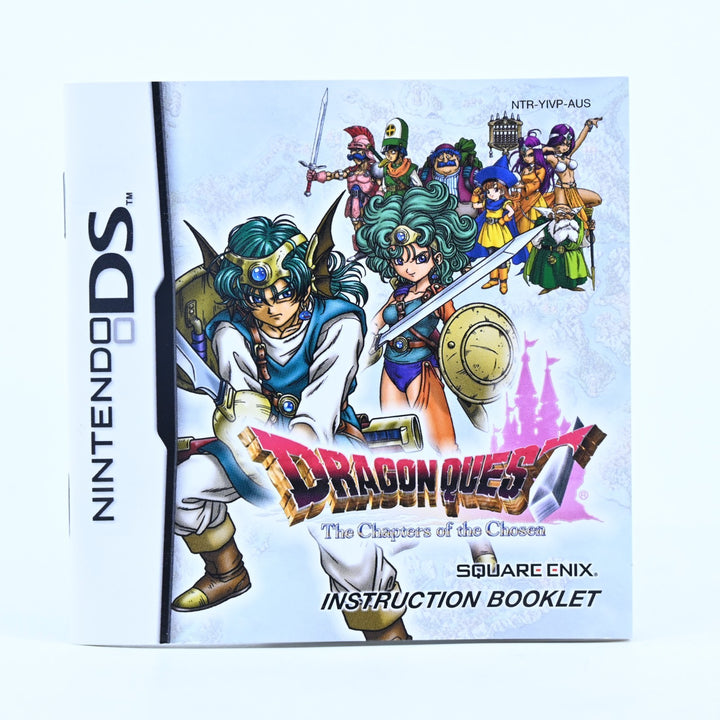 Dragon Quest IV 4: The Chapters of the Chosen - Nintendo DS Game - PAL + Manual