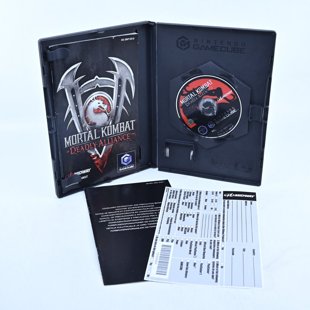 Mortal Kombat: Deadly Alliance - Nintendo Gamecube Game + Manual - PAL