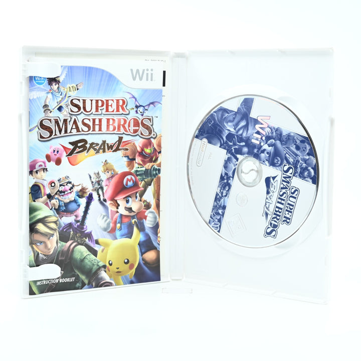 Super Smash Bros. Brawl - Nintendo Wii Game + Manual - PAL - MINT DISC!