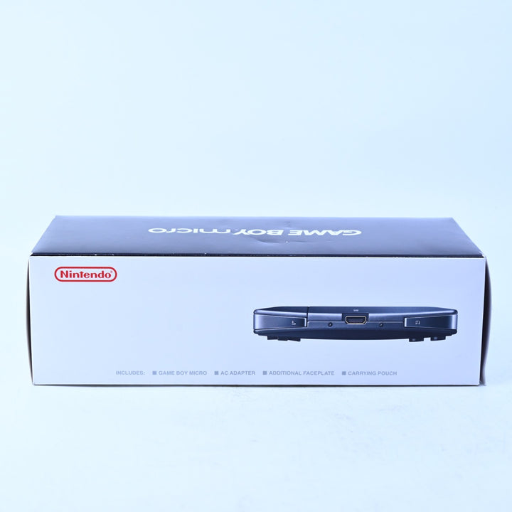 OXY-001 Black - Nintendo Gameboy Micro Boxed Console - FREE POST!