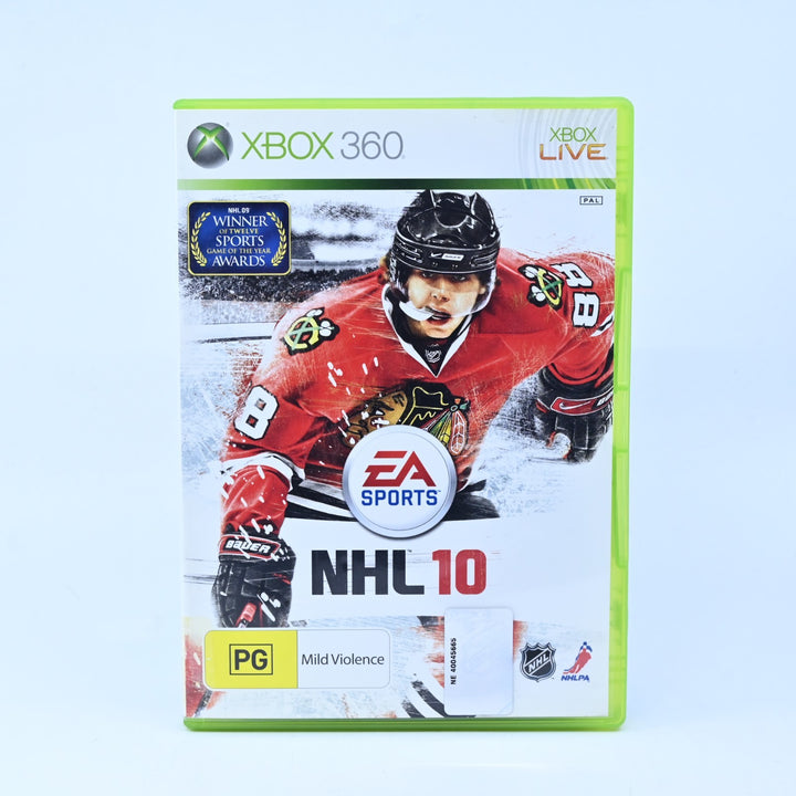 NHL 10 - Xbox 360 Game + Manual - PAL - MINT DISC!
