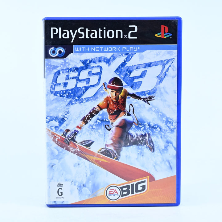SSX 3 - Sony Playstation 2 / PS2 Game + Manual - PAL