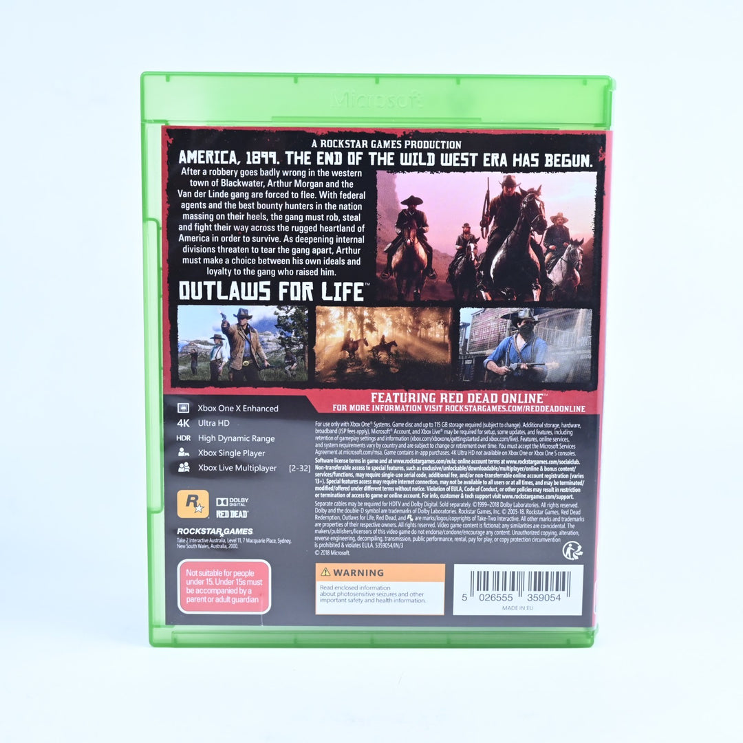 Red Dead Redemption II - No Map - Xbox One Game - PAL - FREE POST!