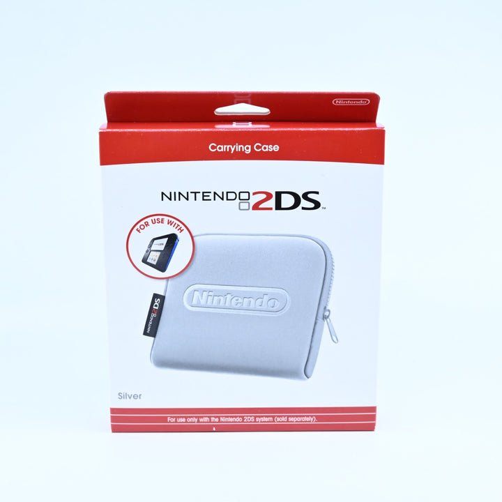 Grey Official Nintendo 2DS Carry Case - Nintendo 2DS Accessory - FREE POST!