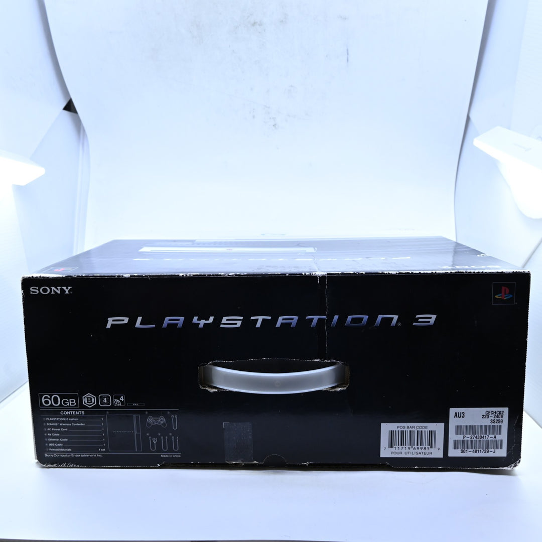 Backwards Compatible - Sony Playstation 3 / PS3 Boxed Console - PAL - 60GB