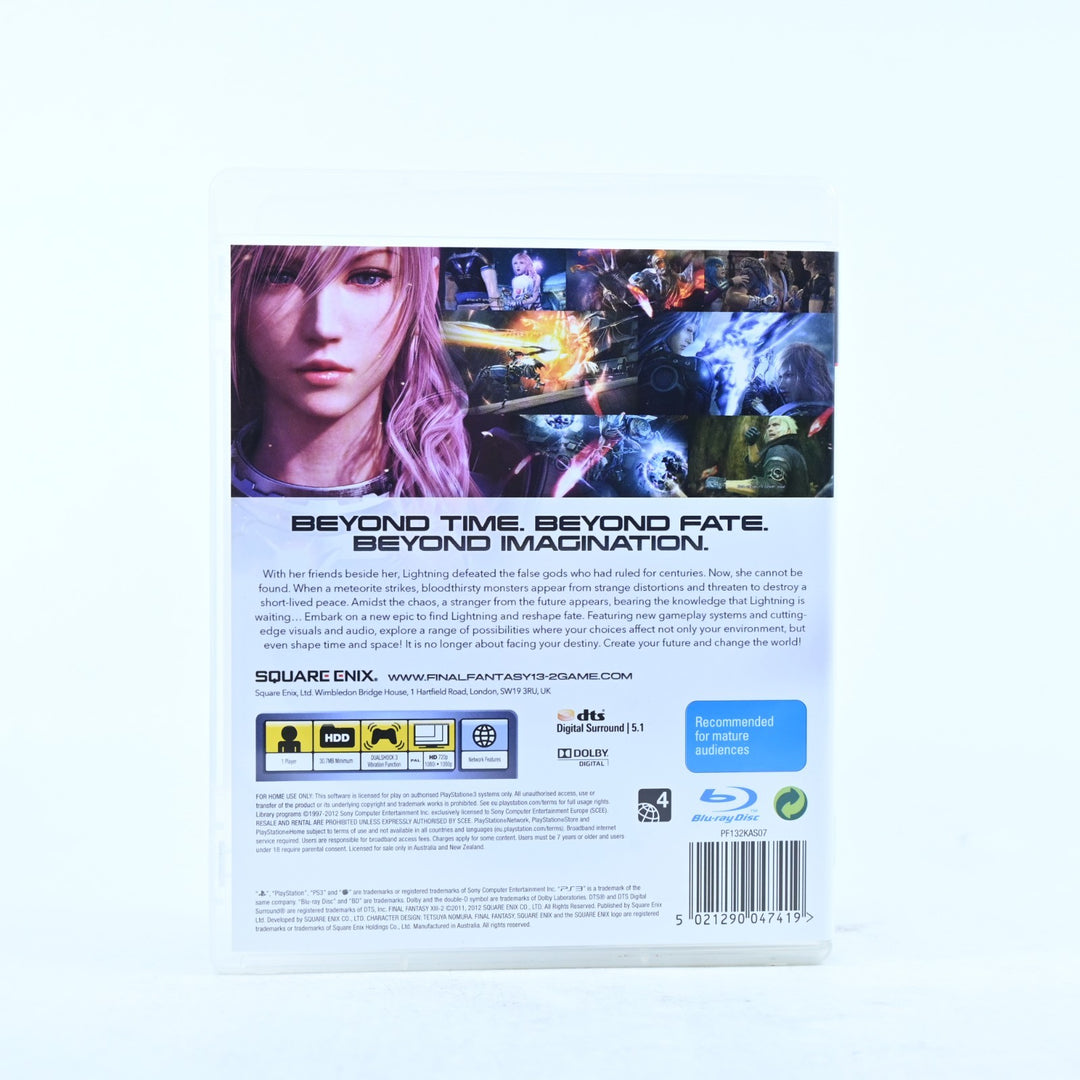 Final Fantasy XIII-2 - Sony Playstation 3 / PS3 Game + Manual - MINT DISC!