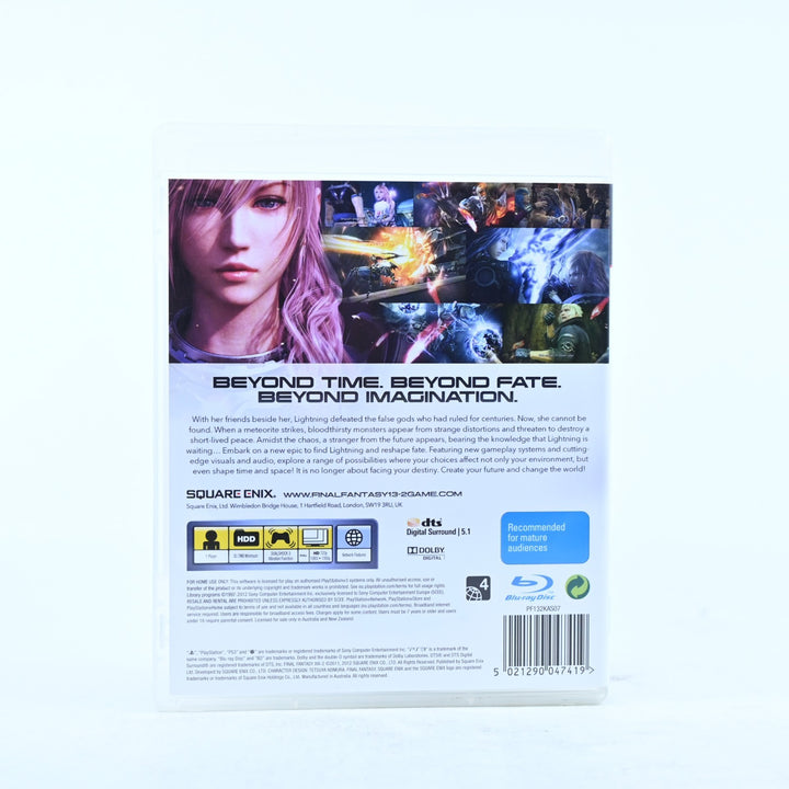 Final Fantasy XIII-2 - Sony Playstation 3 / PS3 Game + Manual - MINT DISC!