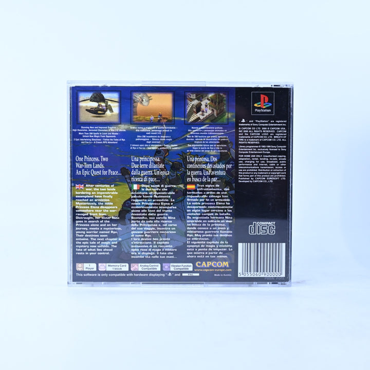 Breath of Fire IV - Sony Playstation 1 / PS1 Game + Manual - PAL - MINT DISC!