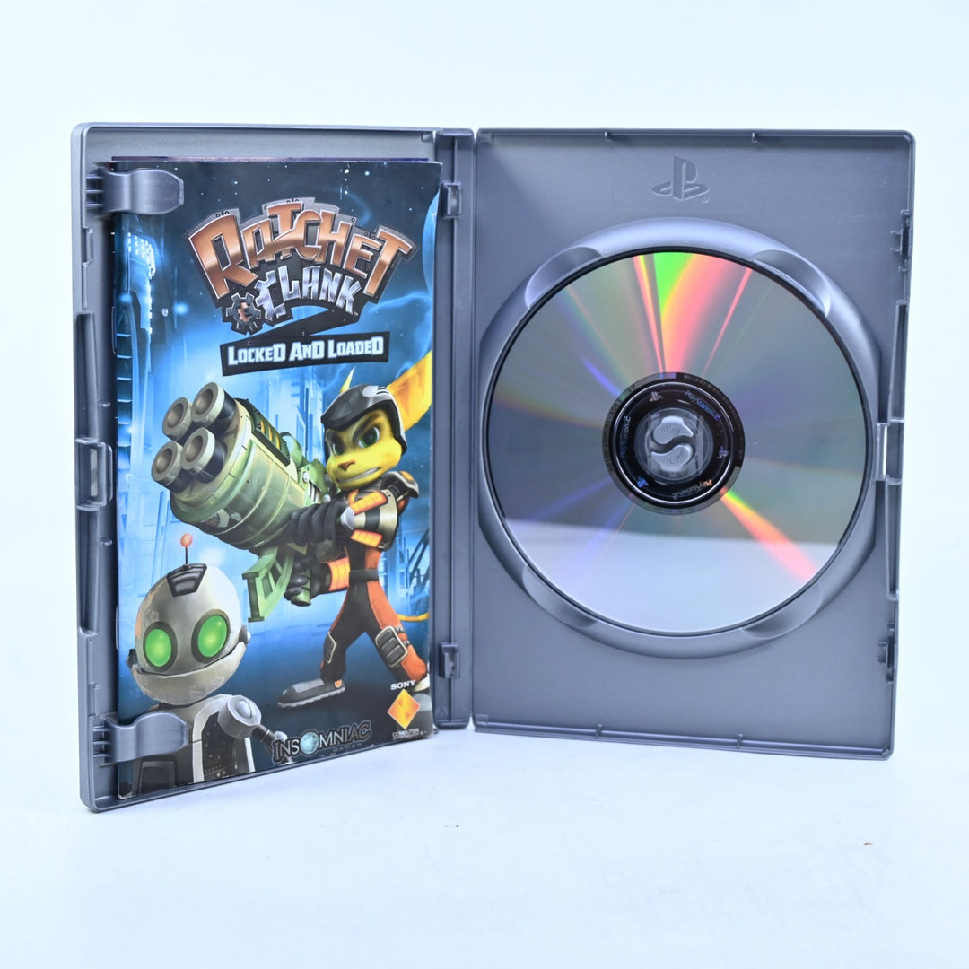 Ratchet & Clank 2: Locked and Loaded - Sony Playstation 2 / PS2 Game + Manual