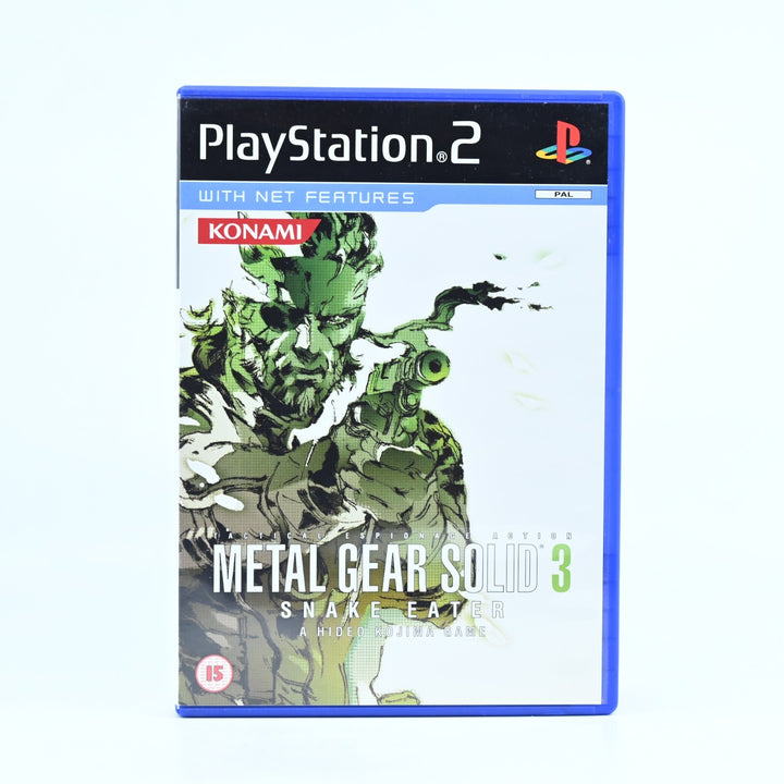 Metal Gear Solid 3: Snake Eater - Sony Playstation 2 / PS2 Game + Manual - PAL