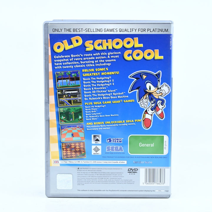 Sonic Mega Collection Plus - Sony Playstation 2 / PS2 Game + Manual - PAL