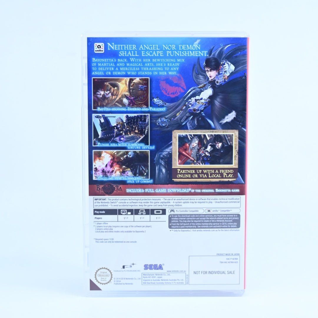 Bayonetta 2 - Special Edition - Nintendo Switch Game - FREE POST!