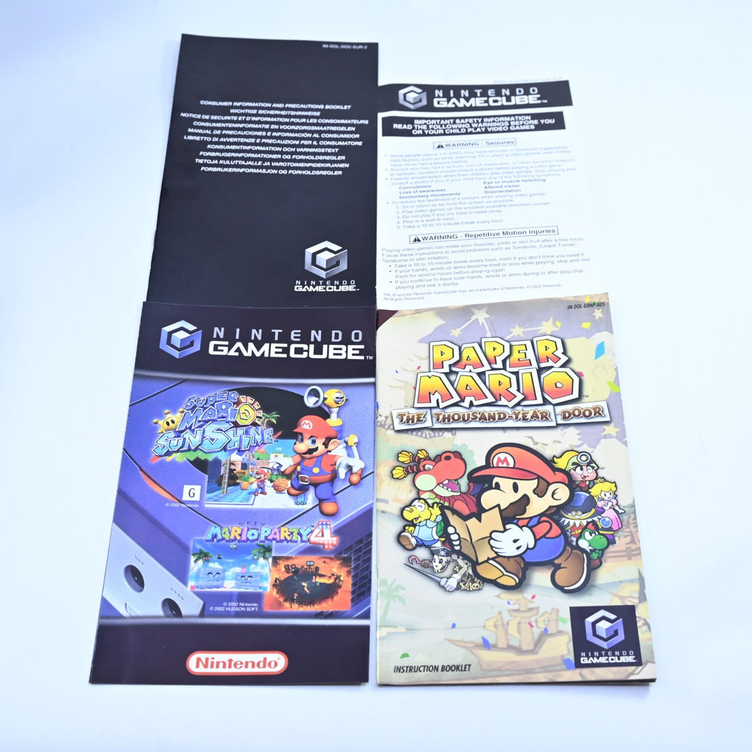 Paper Mario: The Thousand Year Door - Nintendo Gamecube Game + Manual - PAL