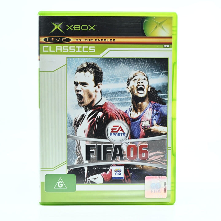 Fifa 06 - Original Xbox Game + Manual - PAL - MINT DISC!