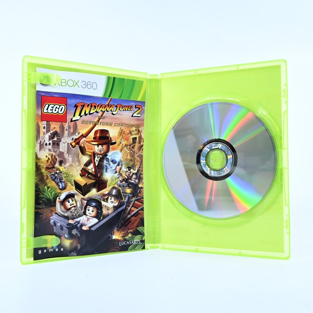 LEGO Indiana Jones 2: The Adventure Continues - Xbox 360 Game + Manual - PAL