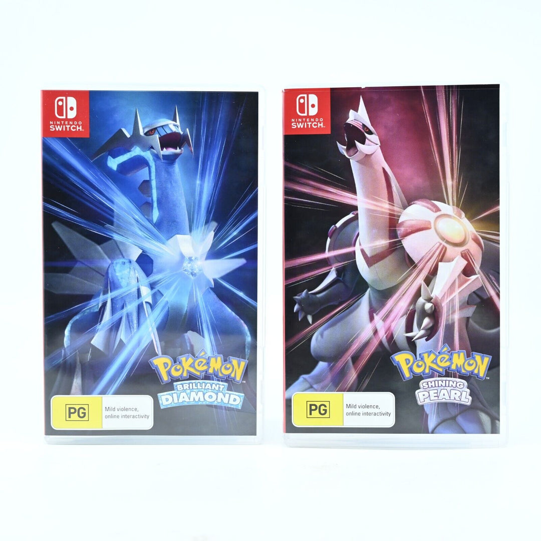 Pokemon Brilliant Diamond and Shining Pearl - Dual Pack - Nintendo Switch Game