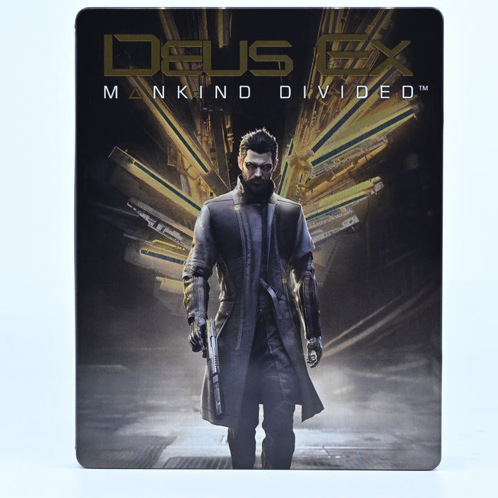 Deus Ex: Mankind Divided - Steelbook - Sony Playstation 4 / PS4 - No Game