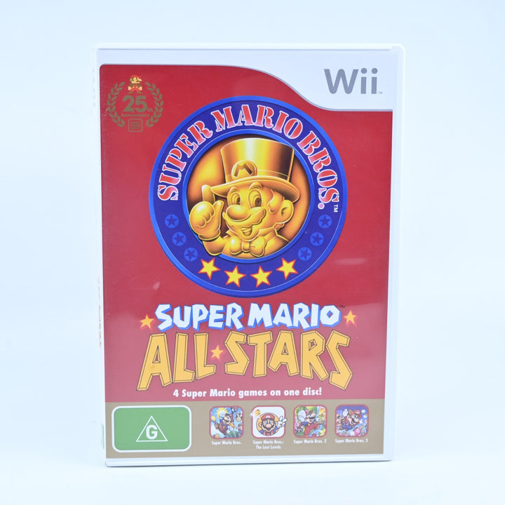 Super Mario All Stars 25th Anniversary - Nintendo Wii Game + Manual - PAL