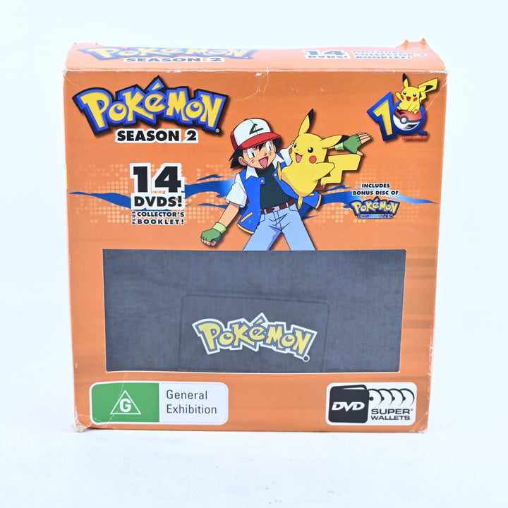 Pokemon - Season 2 - Wallet 14 DVD Collection + Chronicles - Region 4 Anime DVD