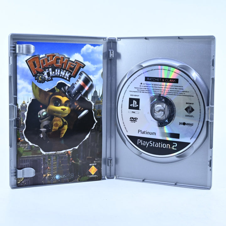 Ratchet & Clank - Sony Playstation 2 / PS2 Game + Manual - PAL - MINT DISC!
