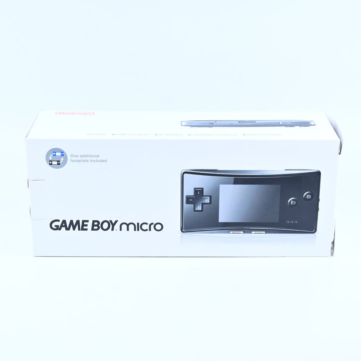 OXY-001 Black - Nintendo Gameboy Micro Boxed Console - FREE POST!