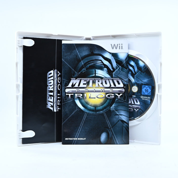 Metroid Prime Trilogy - Nintendo Wii Game + Manual - PAL