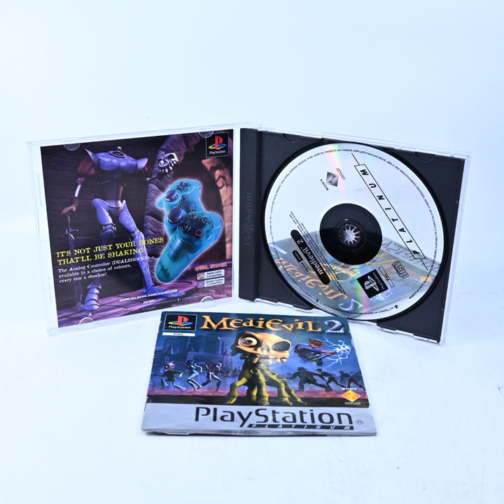 Medievil 2 - Sony Playstation 1 / PS1 Game + Manual - PAL