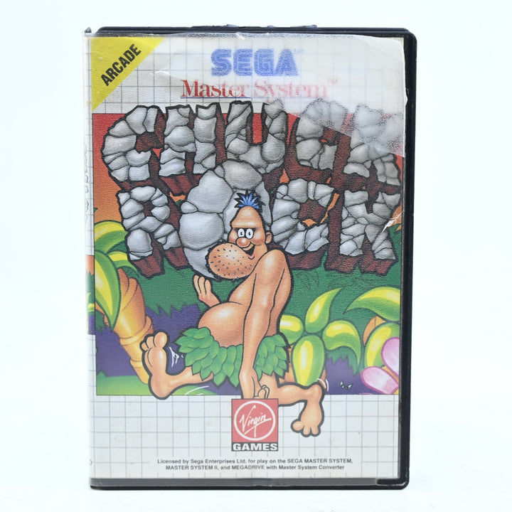 Chuck Rock - Sega Master System Game - No Manual - PAL - FREE POST!