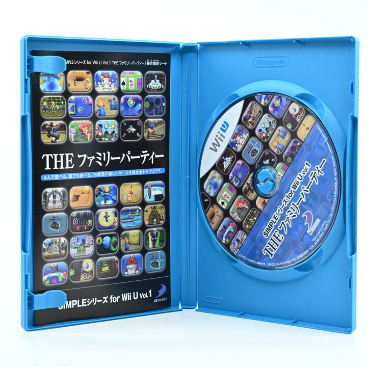 Simple Series for Wii U Vol.1 - Nintendo Wii U Game - NTSC-J - FREE POST!