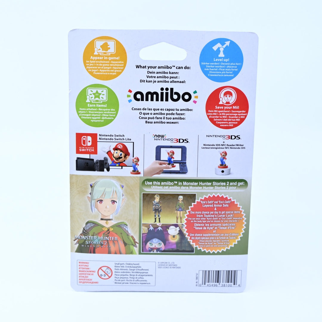 SEALED! Ena Amiibo - Monster Hunter Stories 2: Wings of Ruin - Nintendo