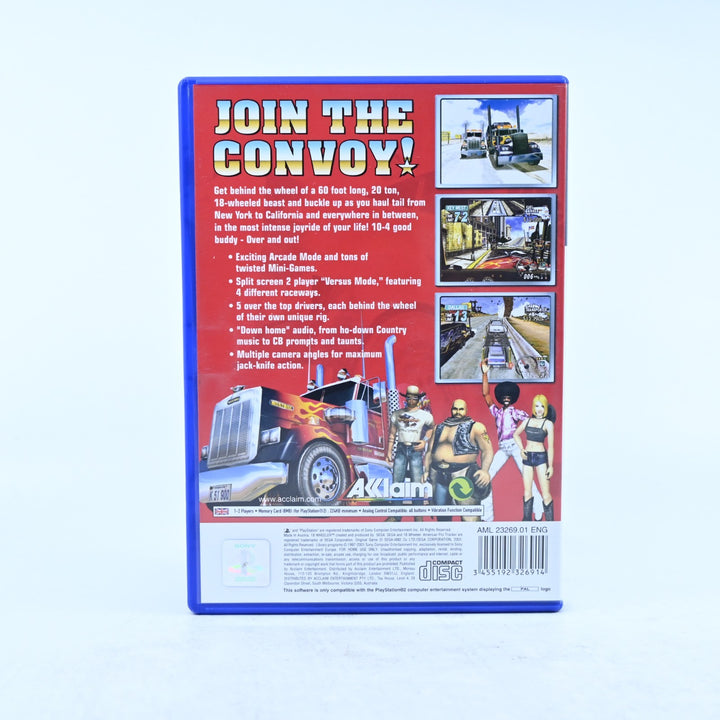 18 Wheeler American Pro Trucker - Sony Playstation 2 / PS2 Game + Manual