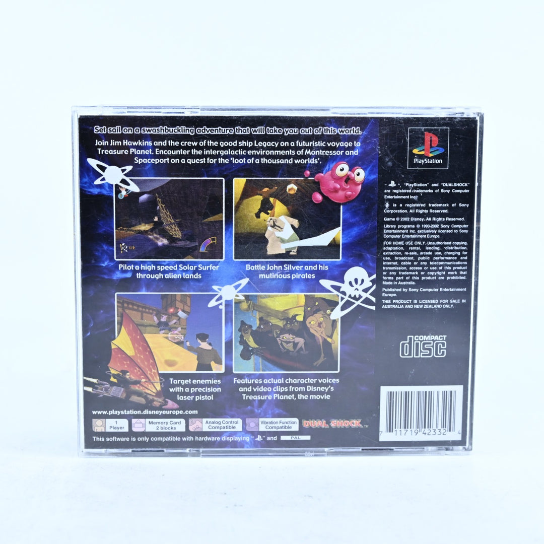 Disney's Treasure Planet - Sony Playstation 1 / PS1 Game + Manual - PAL