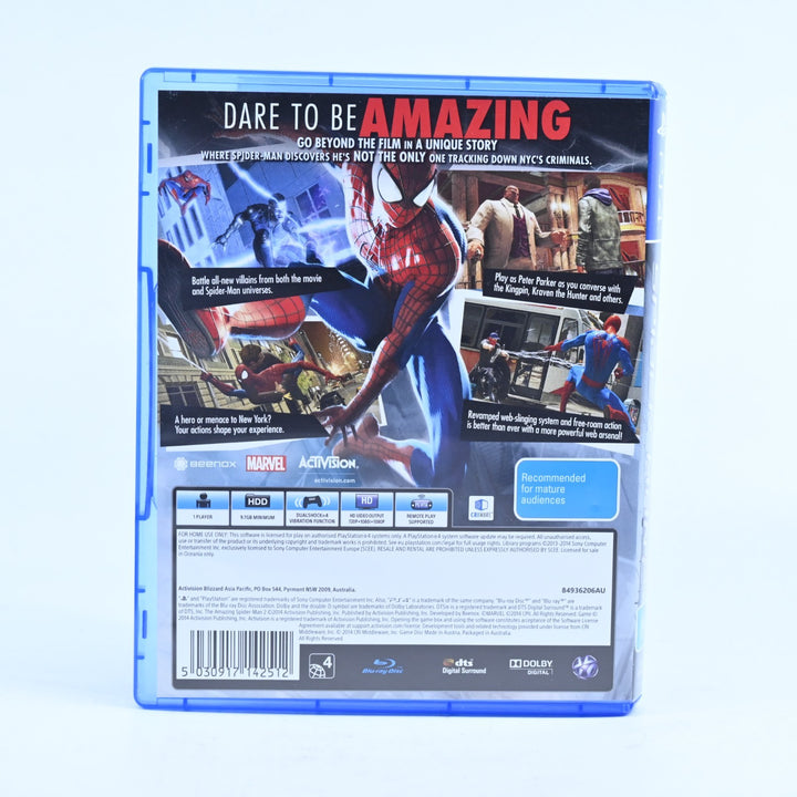 The Amazing Spider-Man 2 - Sony Playstation 4 / PS4 Game - MINT DISC!