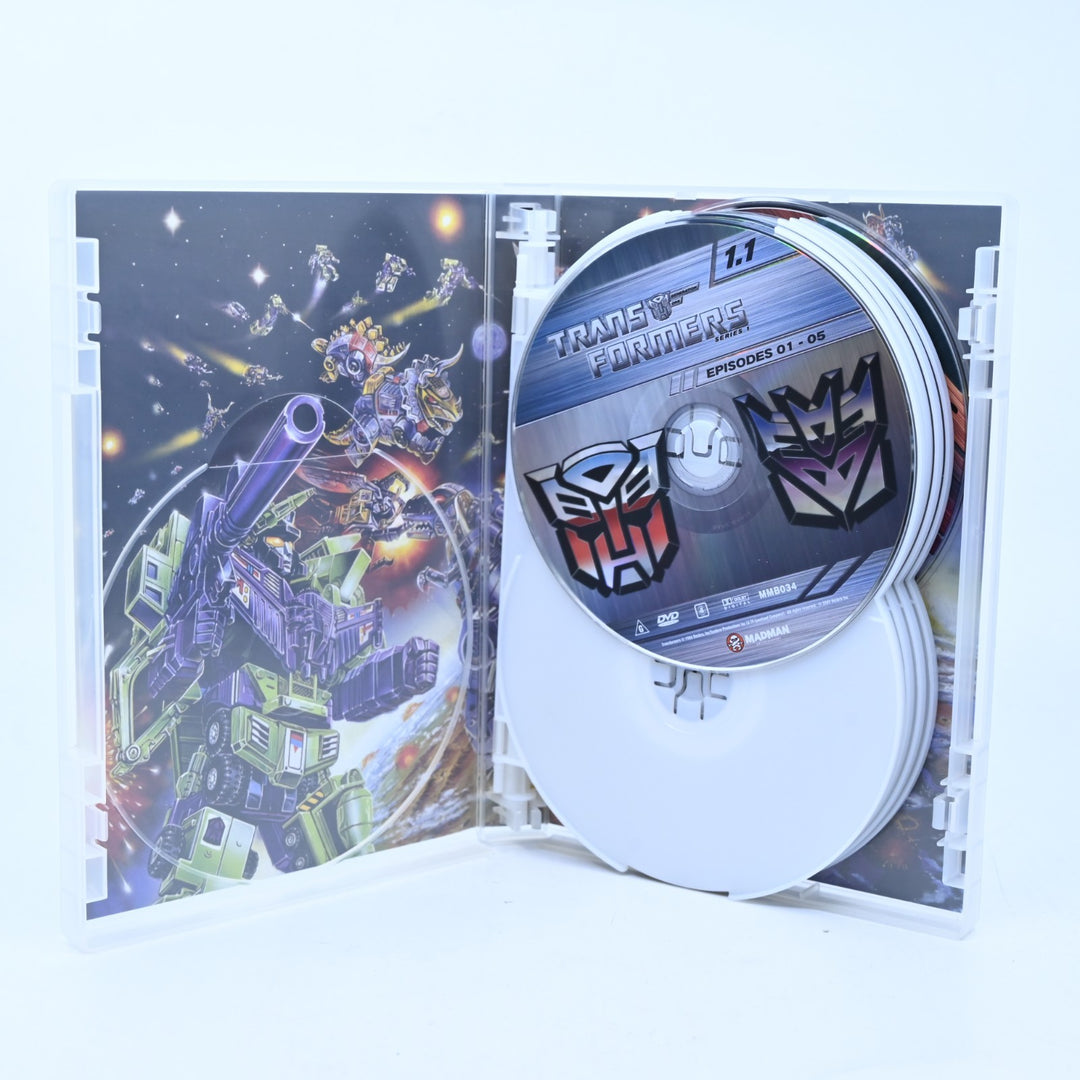 The Transformers - Complete Collection Tin - 17 Discs - Region 4 - DVD Box Set