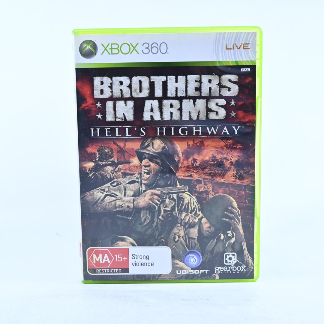 Brothers in Arms: Hell's Highway - Xbox 360 Game + Manual - PAL - MINT DISC!