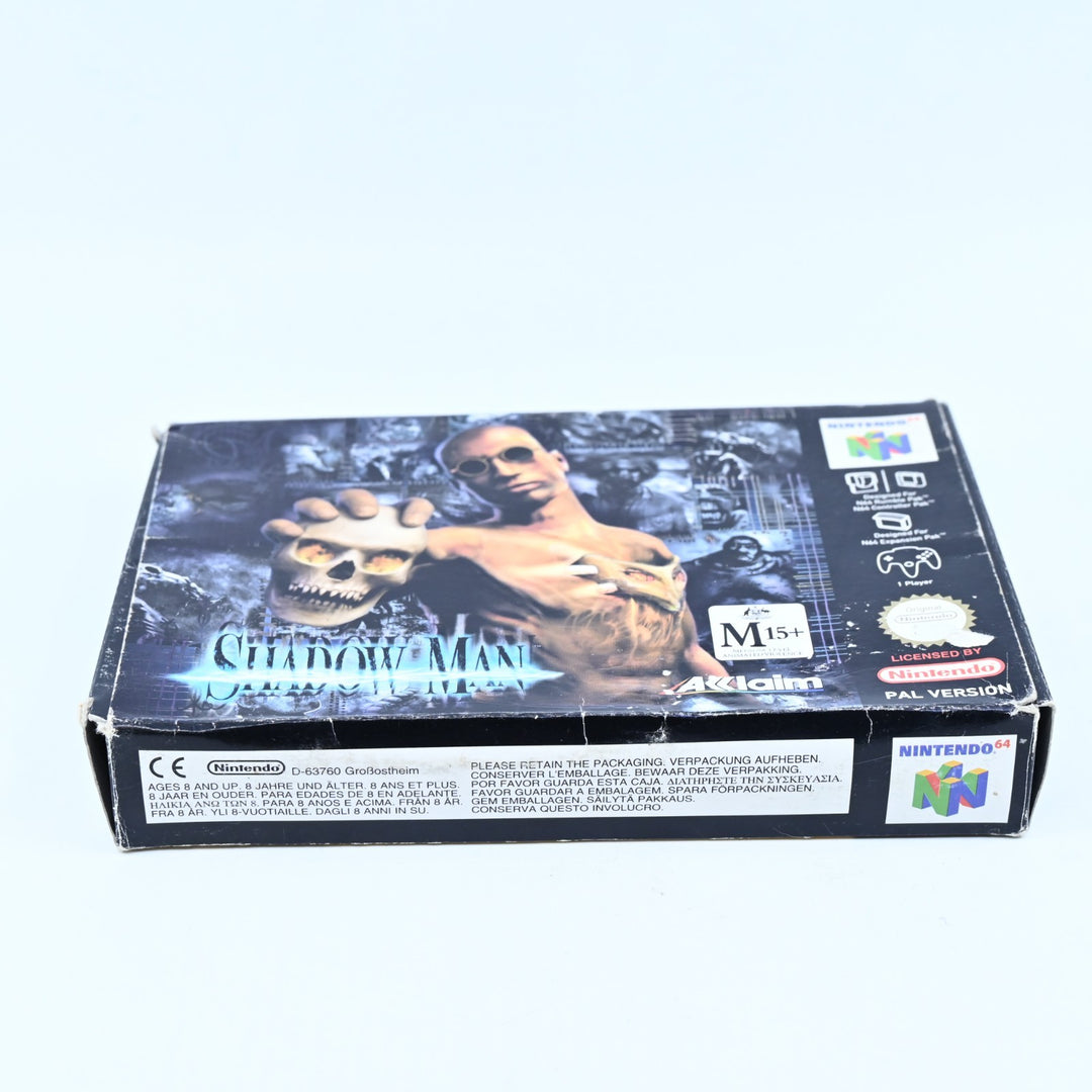 Shadow Man - N64 / Nintendo 64 Boxed Game - PAL - FREE POST!