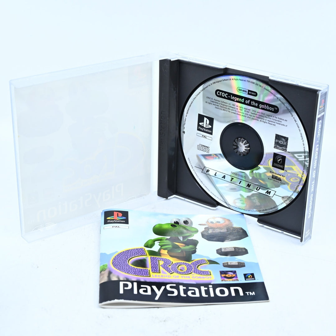Croc: Legend of the Gobbos - Sony Playstation 1 / PS1 Game + Manual - PAL