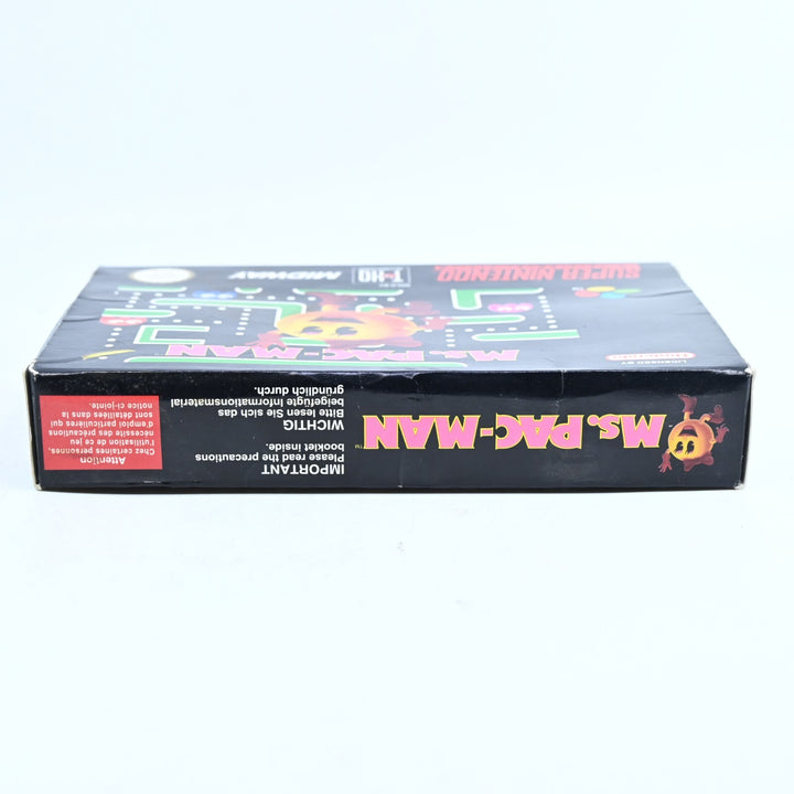 Ms. Pac-Man - Super Nintendo / SNES Boxed Game - PAL - FREE POST!
