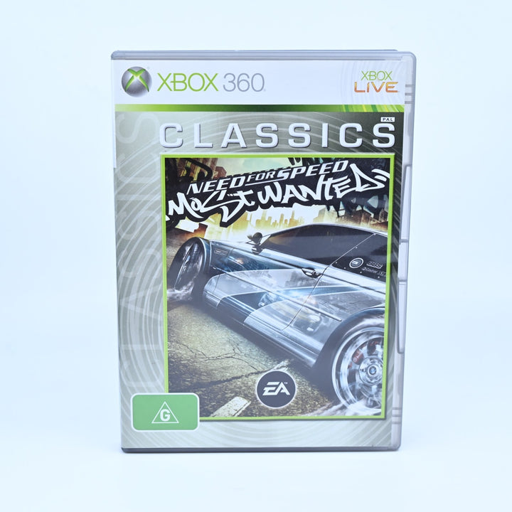 Need for Speed: Most Wanted - Xbox 360 Game + Manual - PAL - MINT DISC!
