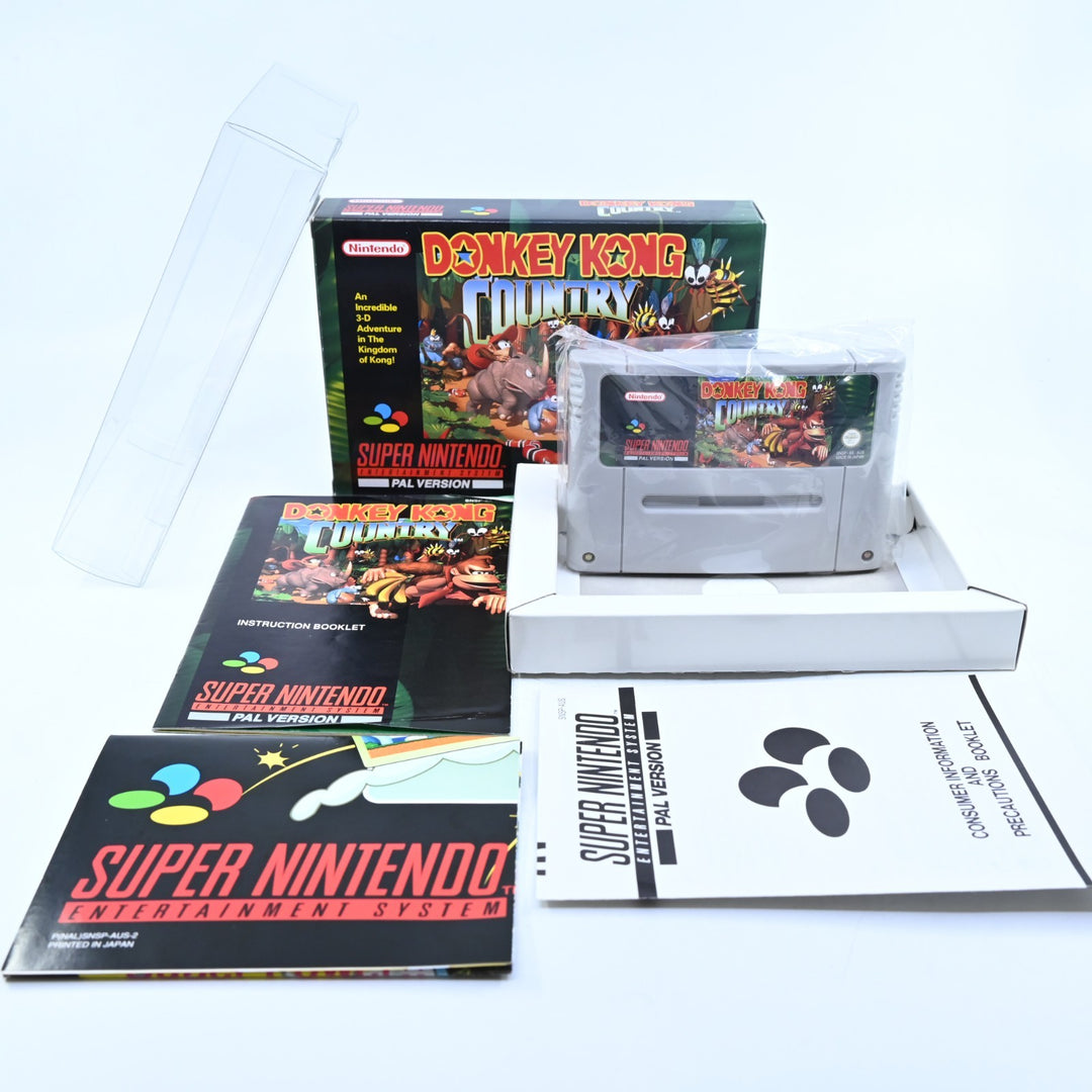 Donkey Kong Country - Super Nintendo/ SNES Boxed Game - PAL Excellent Condition!