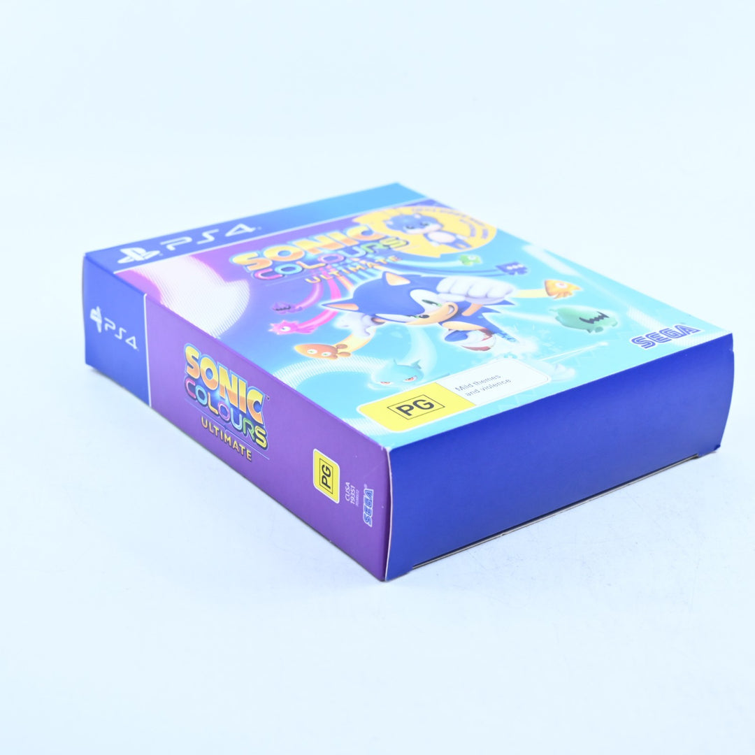 Sonic Colours Ultimate - Sony Playstation 4 / PS4 Game + Keyring - MINT DISC!